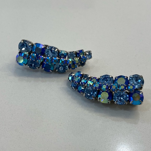 Vintage Sherman Clip on Earrings - Picture 1 of 7